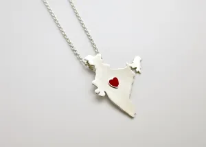 The very quaint, 'Bharat' (India) pendant