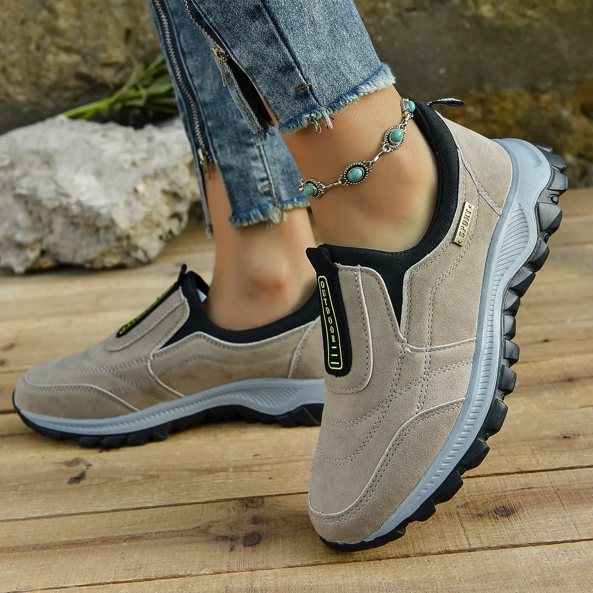 Thick Sole Winter Sneakers