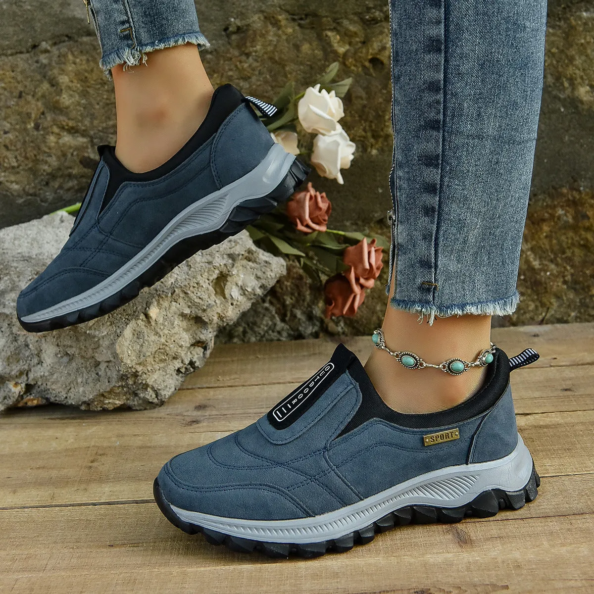 Thick Sole Winter Sneakers