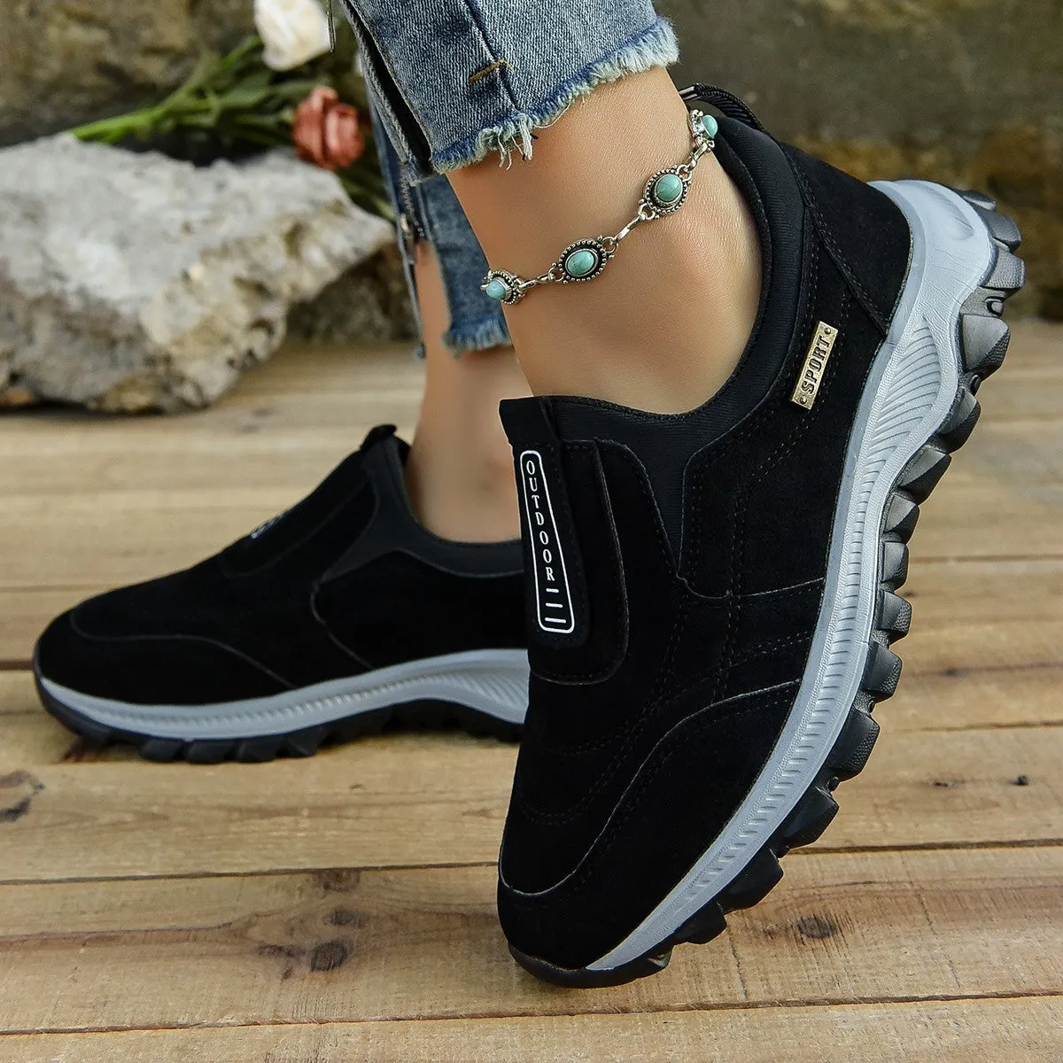 Thick Sole Winter Sneakers