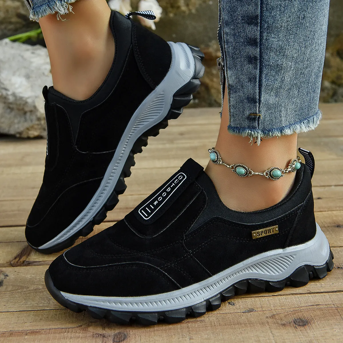 Thick Sole Winter Sneakers