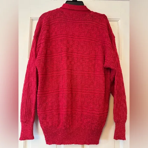 Three piece Marisa Christina Pink Knit Skirt Set with A-Line Silhouette, M, EUC