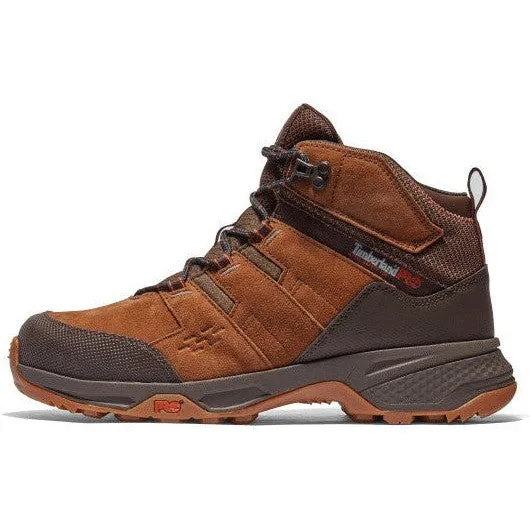 Timberland Pro Men's Switchback LT Steel Toe Work Boot- Brown- TB1A2MTA214
