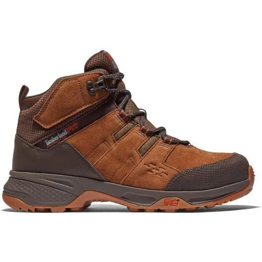 Timberland Pro Men's Switchback LT Steel Toe Work Boot- Brown- TB1A2MTA214