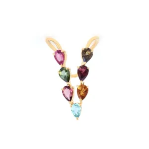 Tourmaline V Cocktail Ring