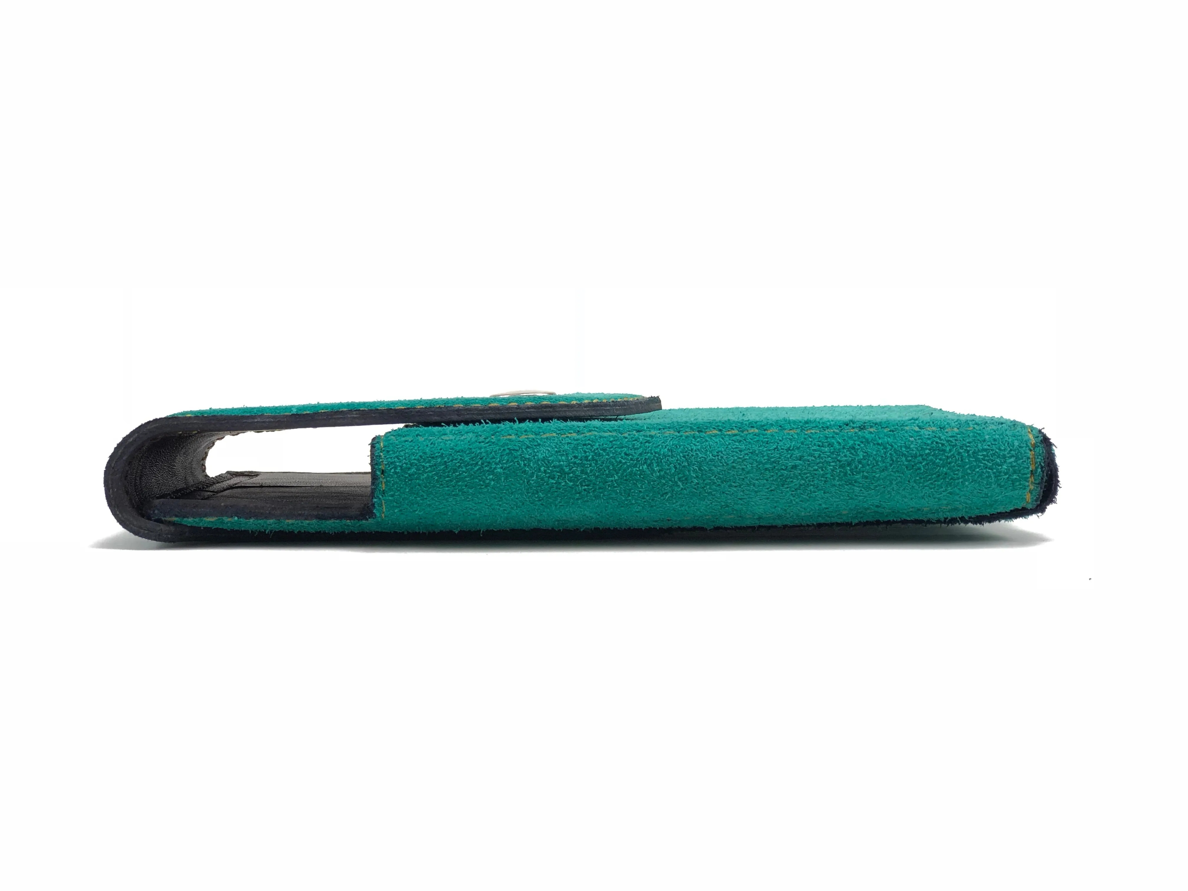 Turquoise Suede Phone Case