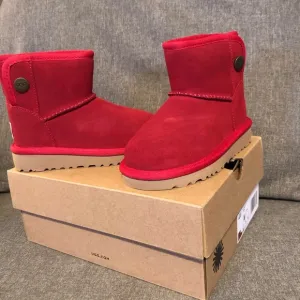 UGG Kids’ Dark Cherry Jona Boot Size 8