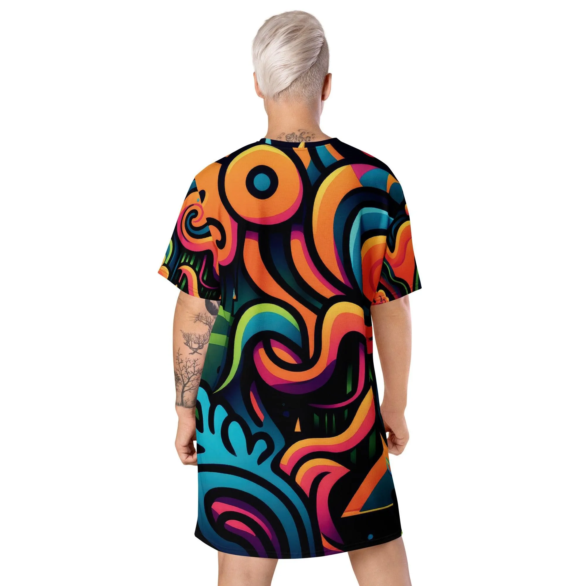 Ultimate Playful T-Shirt Dress for Festivals & Parties