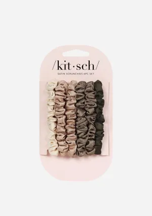 Ultra Petite Satin Scrunchies - Eucalyptus