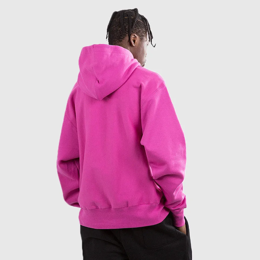 Unisex Champion REVERSE WEAVE PULLOVER HOODIE (PEONY PARADE PINK), Men's Small, Women's Medium!