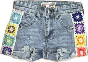 Vintage Havana- Denim Kit panel Short