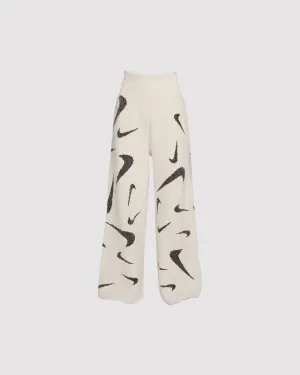 W WIDE LEG KNIT PHOENIX COZY BOUCLÉ PANTS "LT OREWOOD"