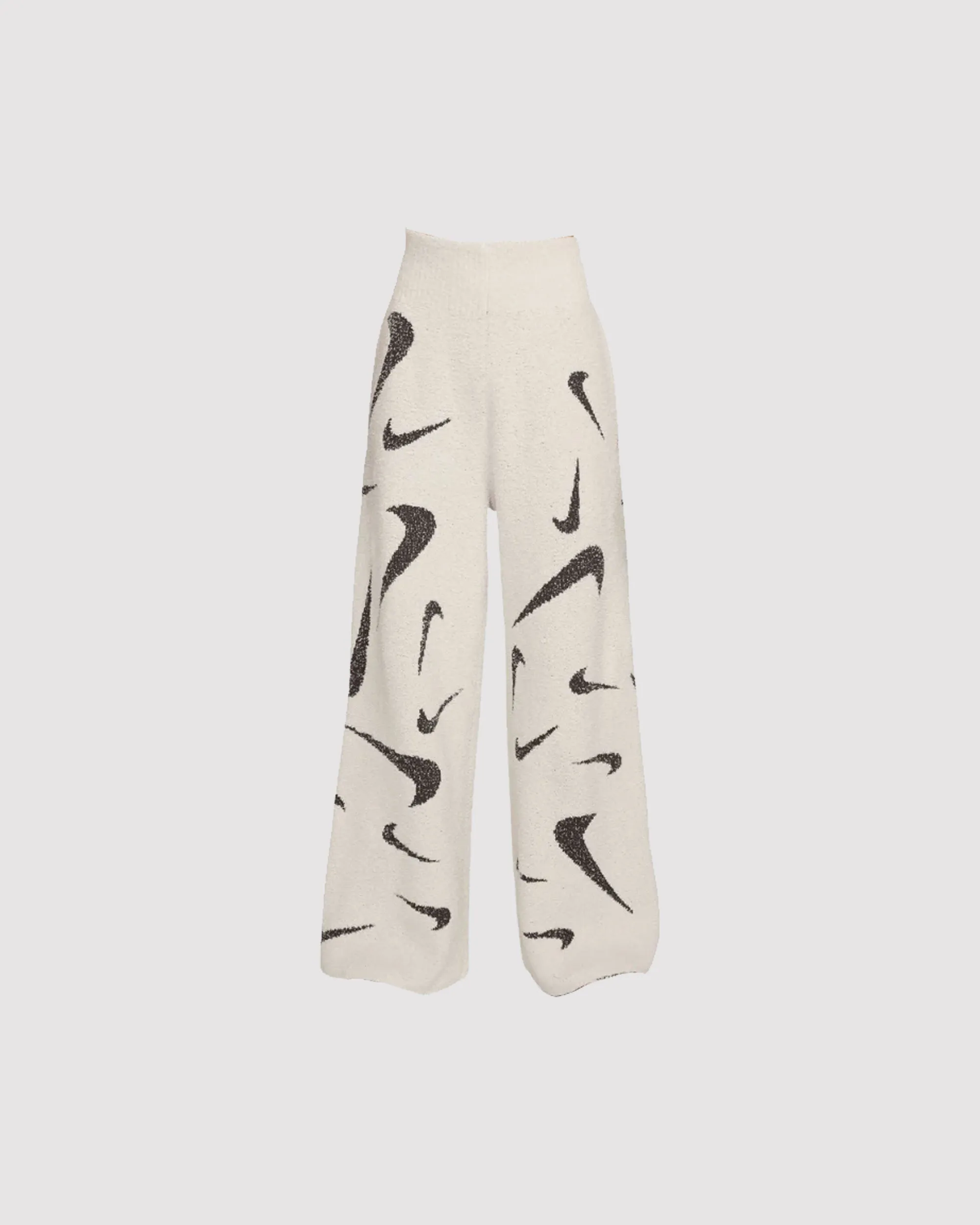 W WIDE LEG KNIT PHOENIX COZY BOUCLÉ PANTS "LT OREWOOD"