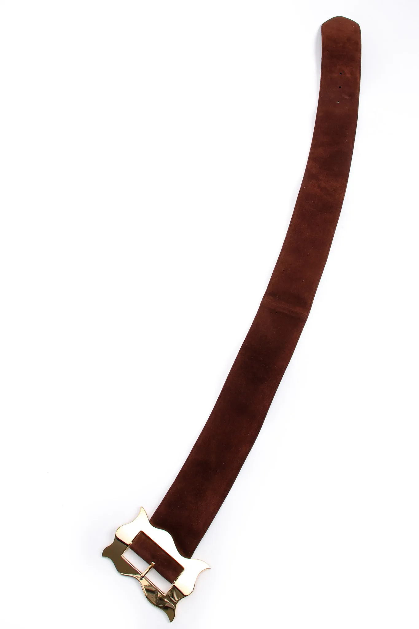 Wavy Frame Buckle Belt
