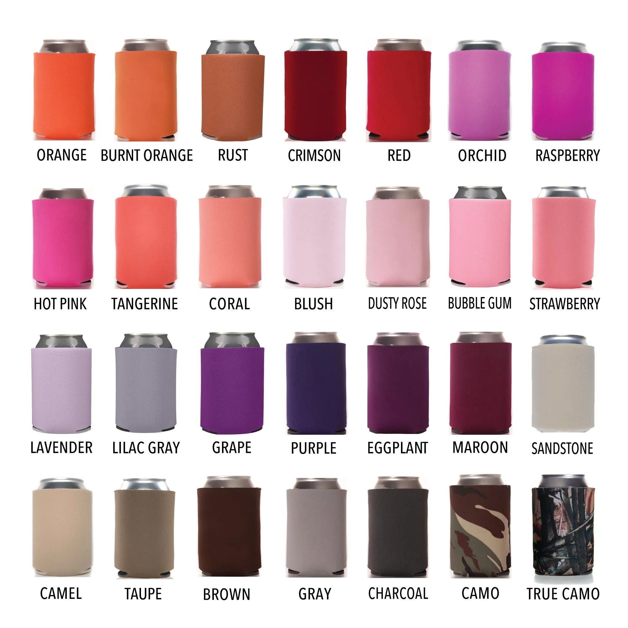 Wedding Can Cooler #191R - Custom Venue Illustration