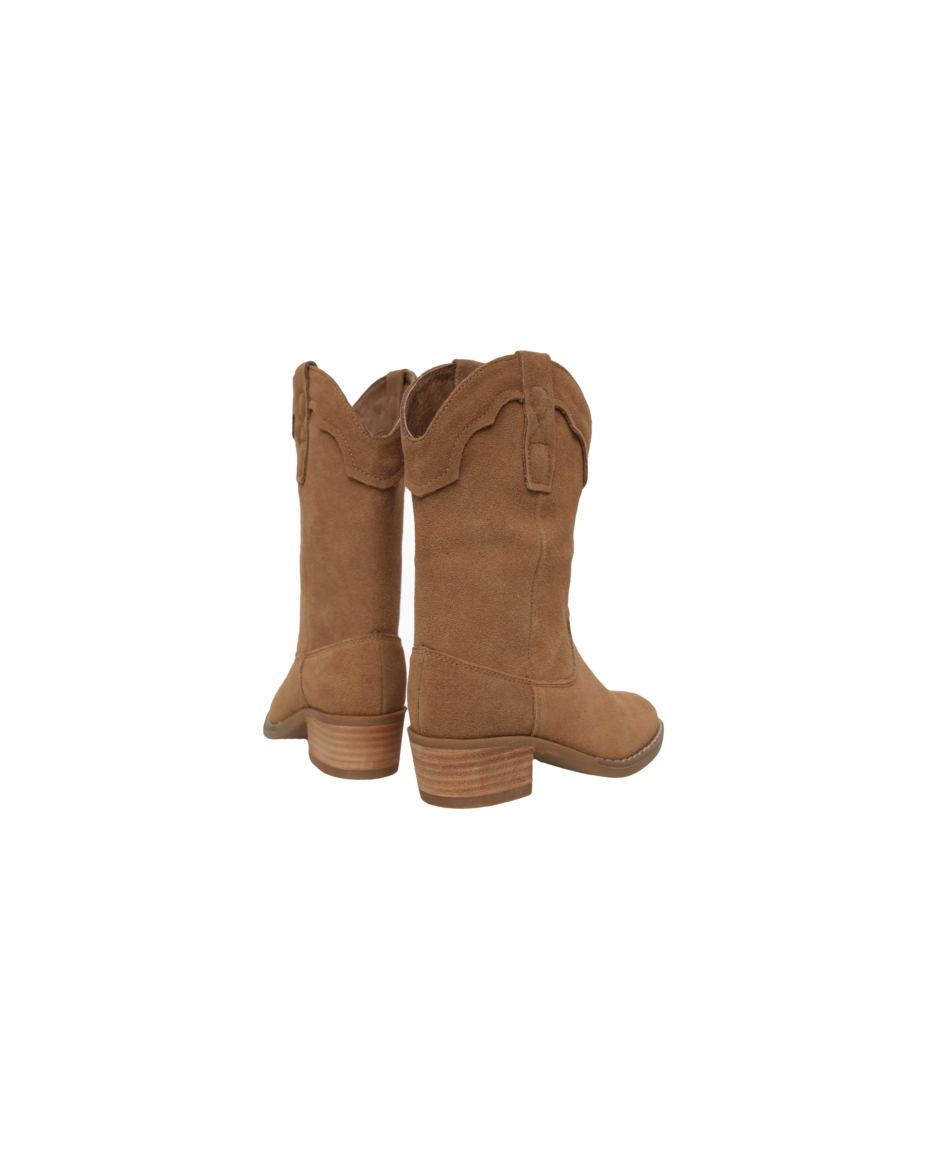 Western Boot - Saddle