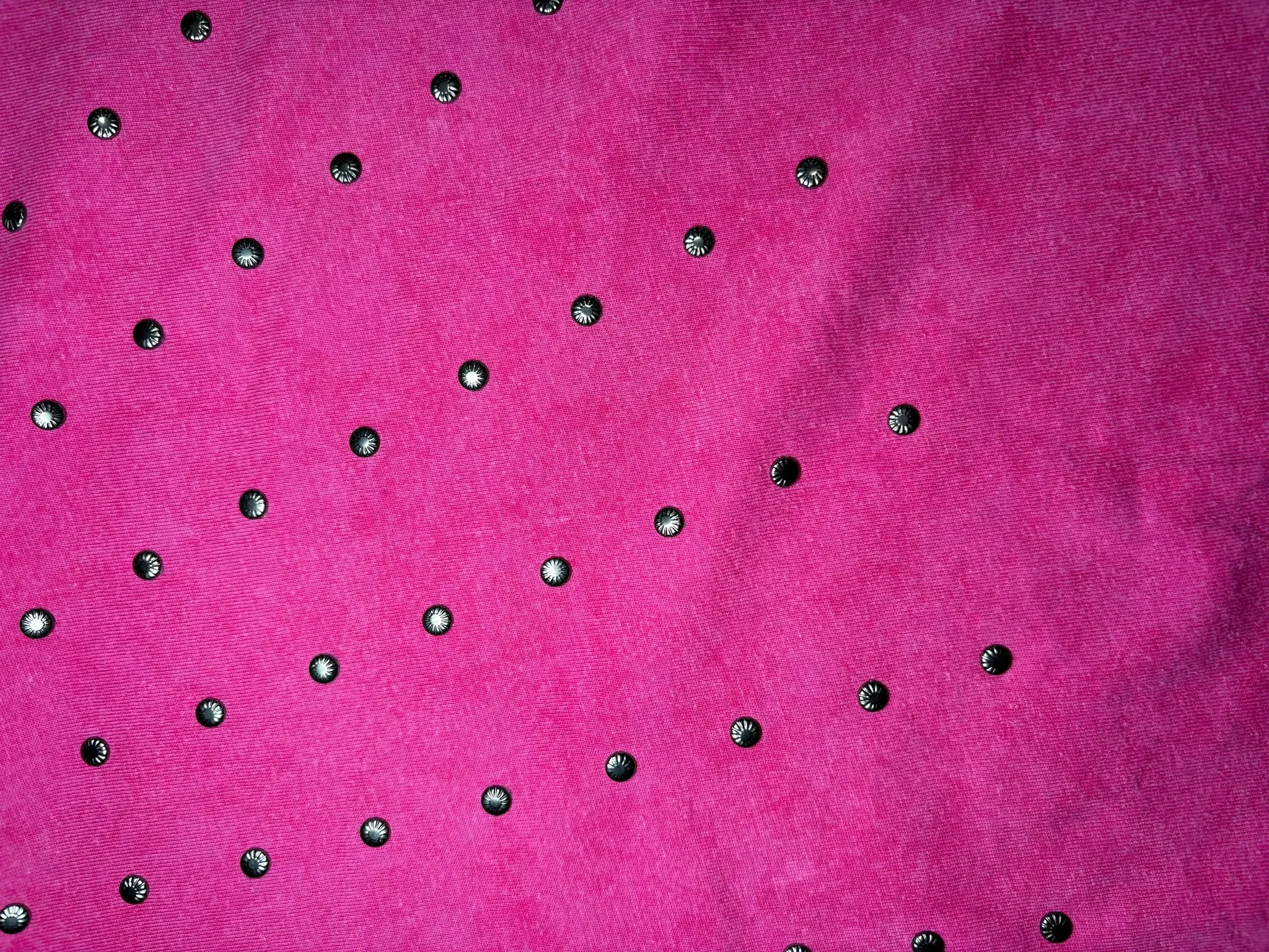 Western Pink Studded Top
