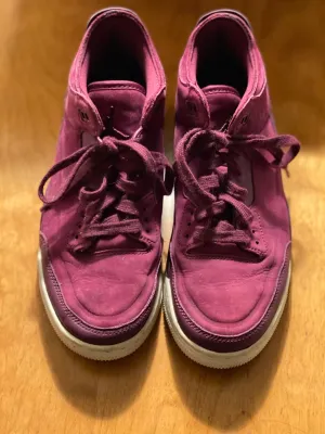 Women’s Air Jordans in Purple Suede