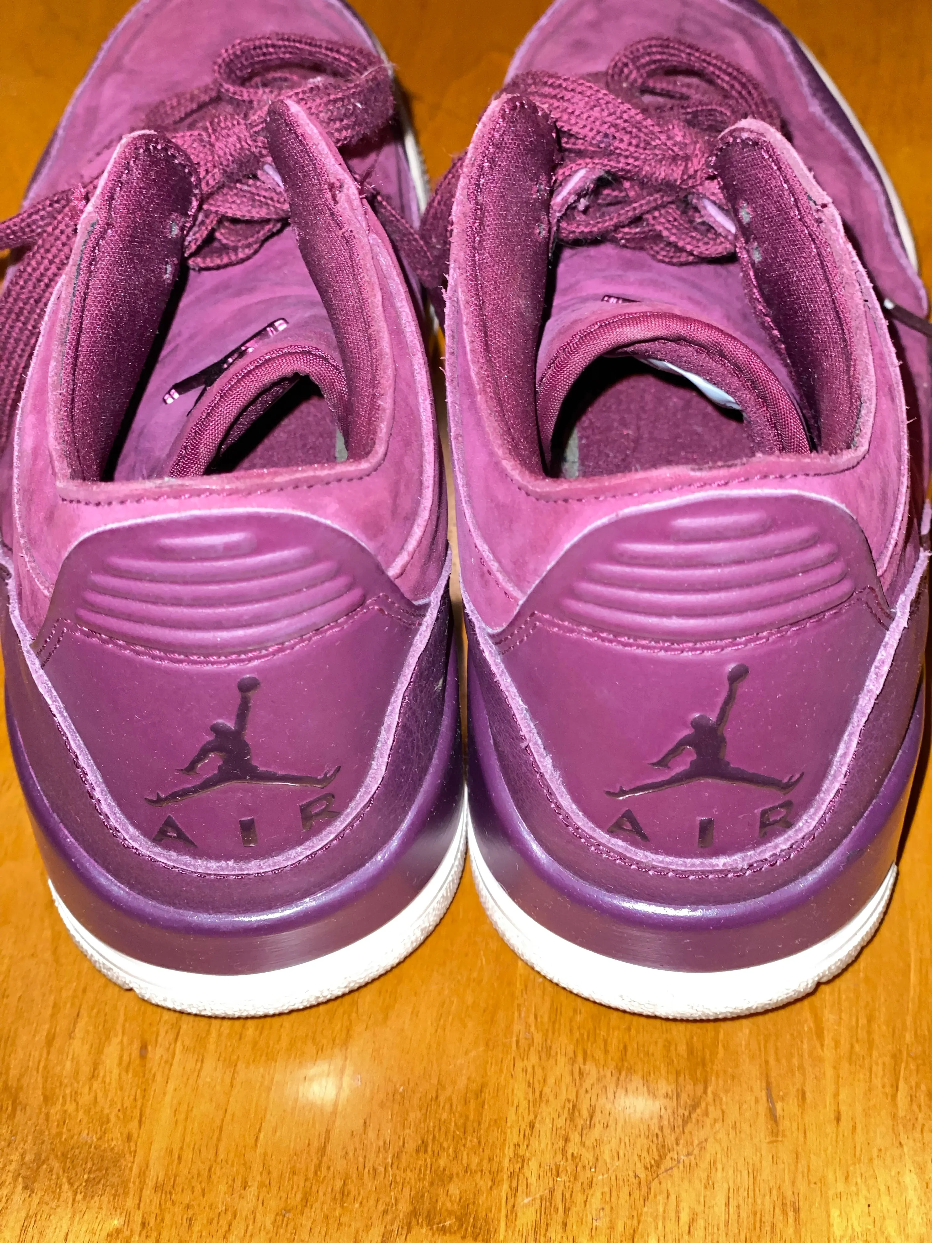 Women’s Air Jordans in Purple Suede