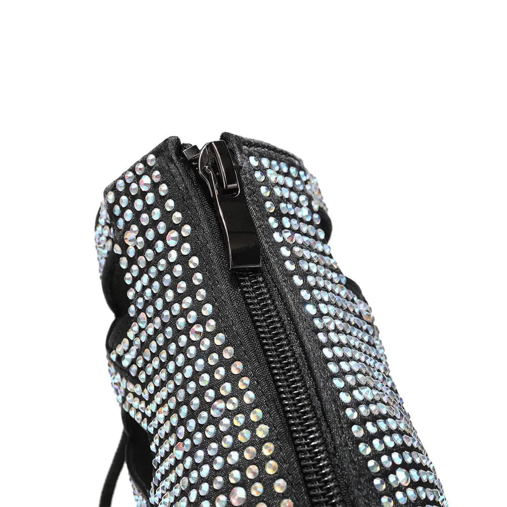 Women's Rhinestones Latin Dance Boots
