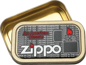 Zippo Tobacco Tin 1oz & 2oz